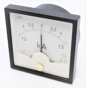 амперметр м 42300 1500-0-1500а (80х80мм)