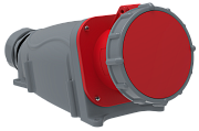 розетка стационарная сси-145 125а-6ч/200/346-240/415в 3р+ре+n ip67 magnum иэк 