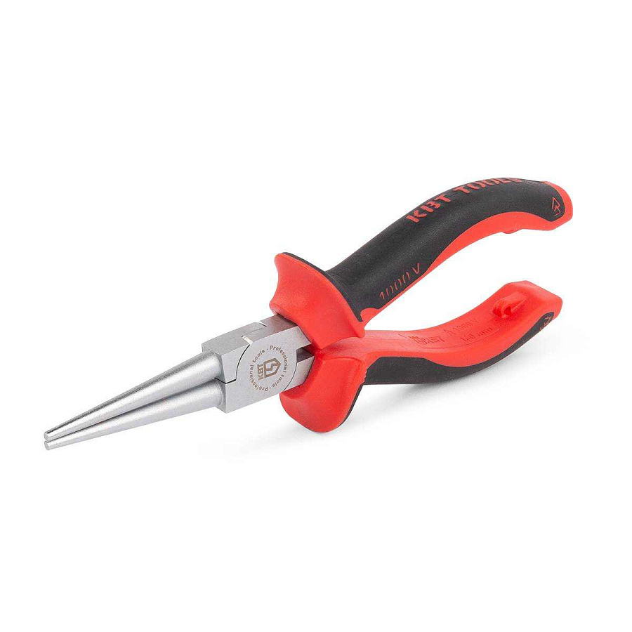 круглогубцы диэлектрические 160мм серия стандарт для работ под напряжением до 1000 в (квт) 