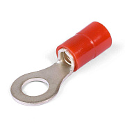 наконечник нки(н) 10–6 (кольцо) 10мм2, м6, красный (™квт) упак.100шт.
