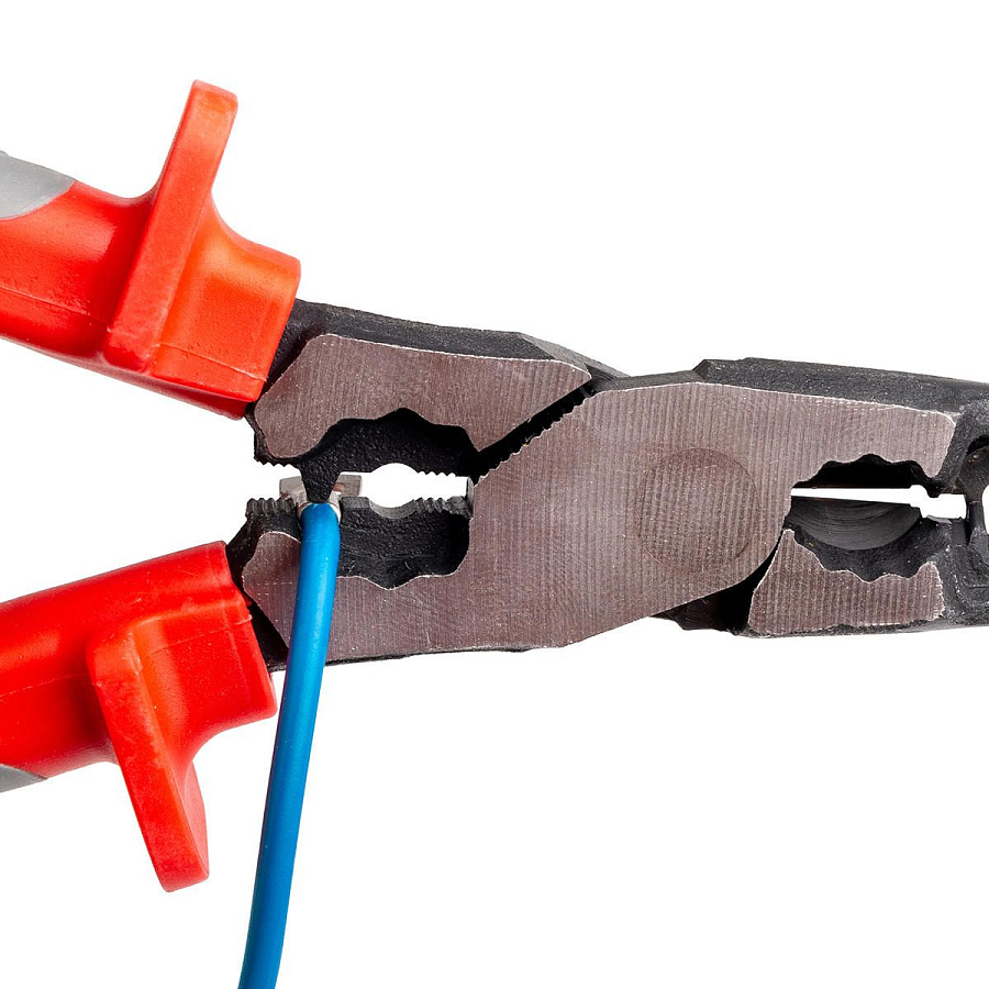 длинногубцы многофункциональные диэлектрические 200 мм серия стандарт для работ под напряжением до 1000 в (квт) 