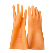 перчатки диэлектрические латексные бесшовные эн эв(доп) класс 0, размер 3