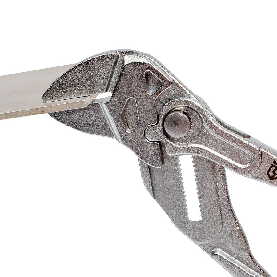 клещи переставные 260мм- гаечный ключ серия профи (квт) 