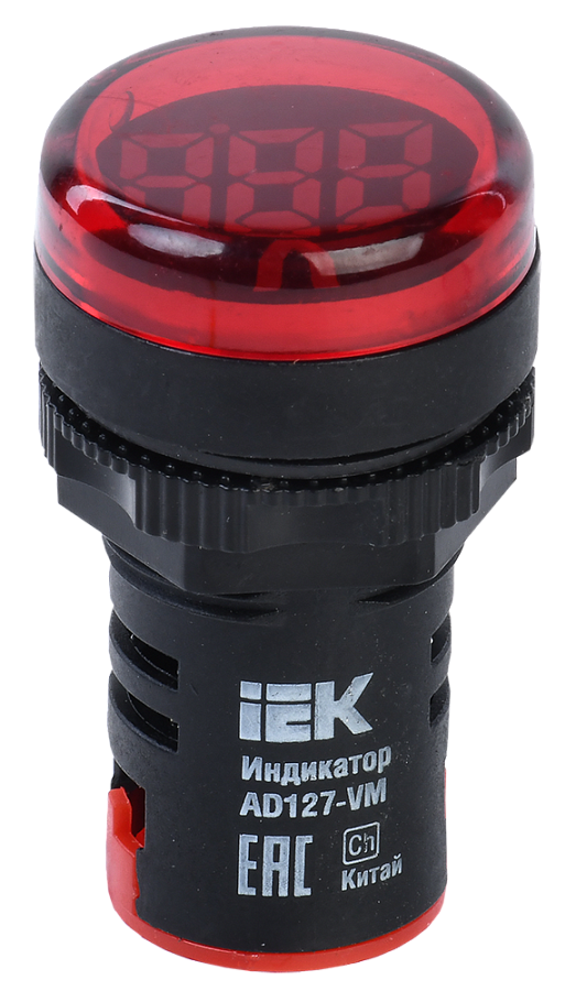 индикатор значения напряжения ad127-vm iek