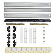 tekfor корпус пластиковый щрн-п-54 ip41 черная прозрачная дверь iek