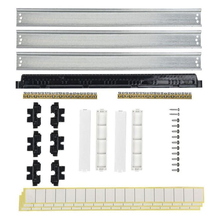 tekfor корпус пластиковый щрн-п-54 ip41 черная прозрачная дверь iek