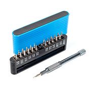 набор отвертка с битами нб-25 мини серия мастер (квт) 