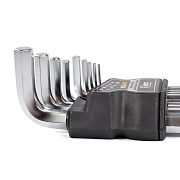 набор шестигранных ключей с шаром кш-9 серия kbt-professional 