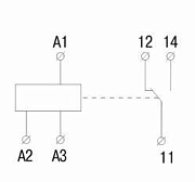 реле промежуточное модульное oir 1 контакт 16а 230в ac iek 