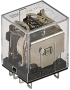 реле промежуточное рэк77/3(ly3) 10а 24в dc iek 