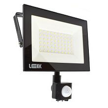 Прожектор светодиодный LE LED FL IR  70W BLACK IP65 с сенсором (LEEK)