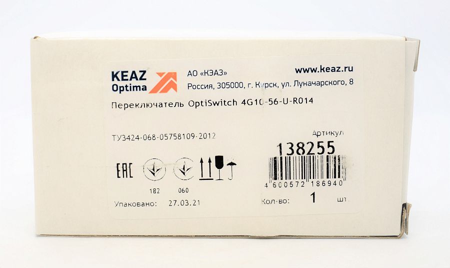 переключатель optiswitch 4g10-56-u-r014