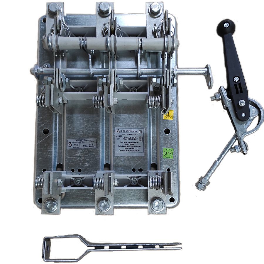 рубильник рпс-4/1л 400а исп.4 левый (электродеталь)