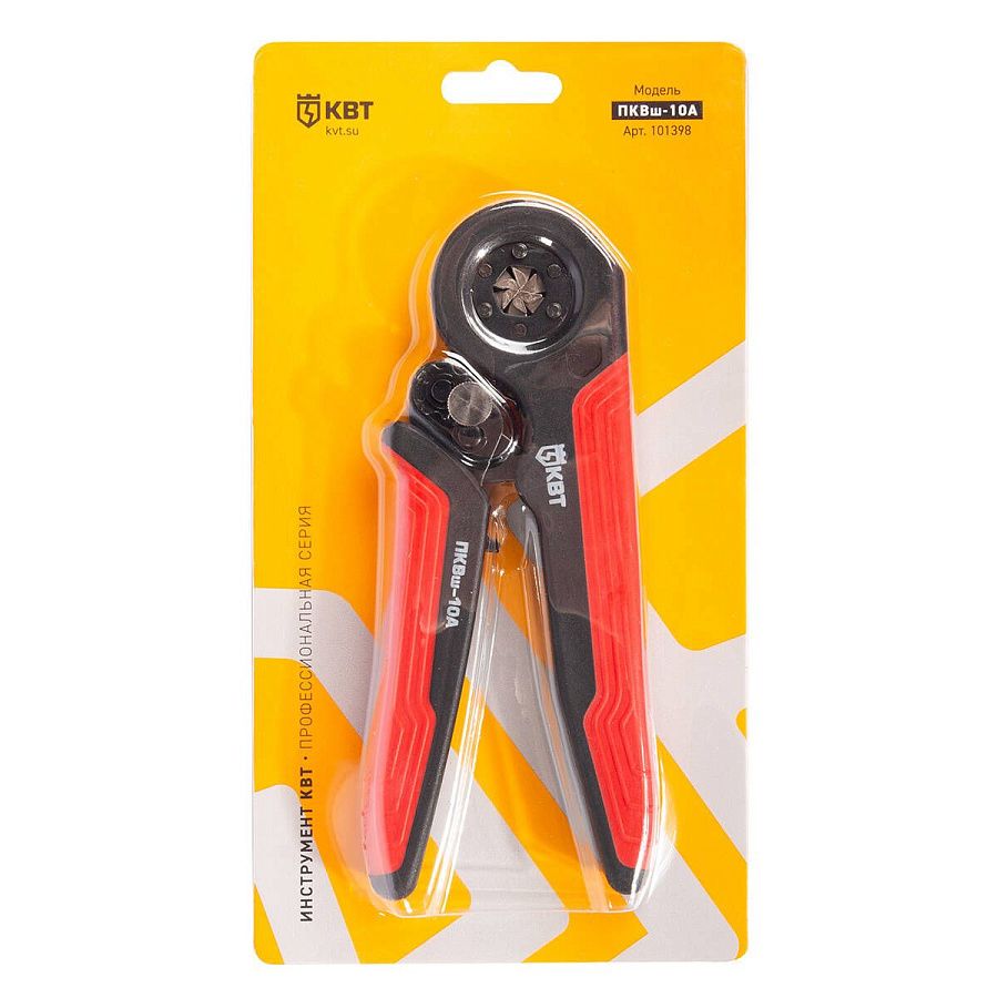 пресс-клещи пквш-10а серия профи (квт) 