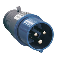 Вилка переносная ССИ-013 2P+PE 16А 200-250В IP44 IEK