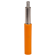 гнездо для щупа тестера opticlip psbj-6-t-og-оранжевый (keaz) 