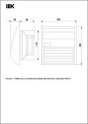 вентилятор с фильтром 102 куб.м./час ip55 iek 