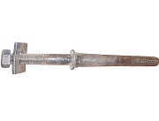 штырь ш-22-д-200 с гайкой и шайбой (длина 400мм)