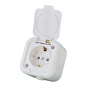 розетка брызгозащищенная ip44