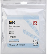 лента светодиодная 5м lsr-5050w60-14,4-ip20-12в iek