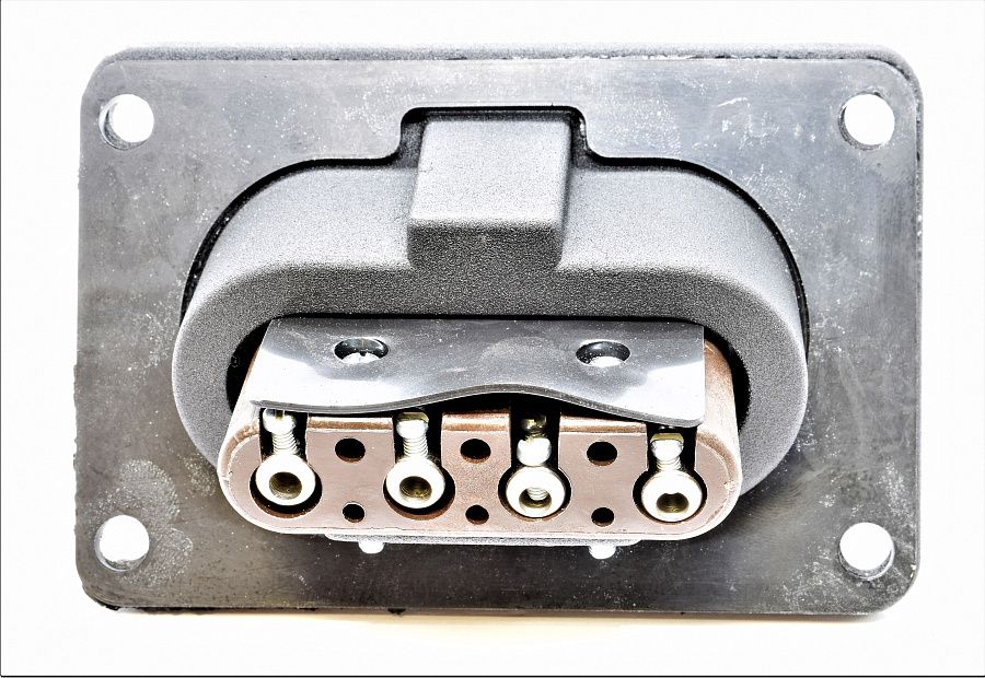 розетка щитовая шщ 4х25-р 25а/380в ip54 