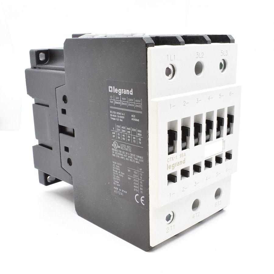 контактор ctx-1 95а 230в legrand