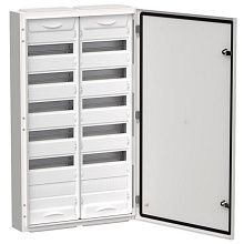 TITAN 5 Корпус металлический ЩРн-144 (2х72) 960х570х140мм IP54 белый (одна дверь) IEK