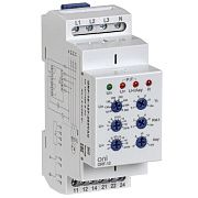 реле контроля фаз orf-10 3 фазы 2 контакта 127-265в ac с контролем нейтрали oni 