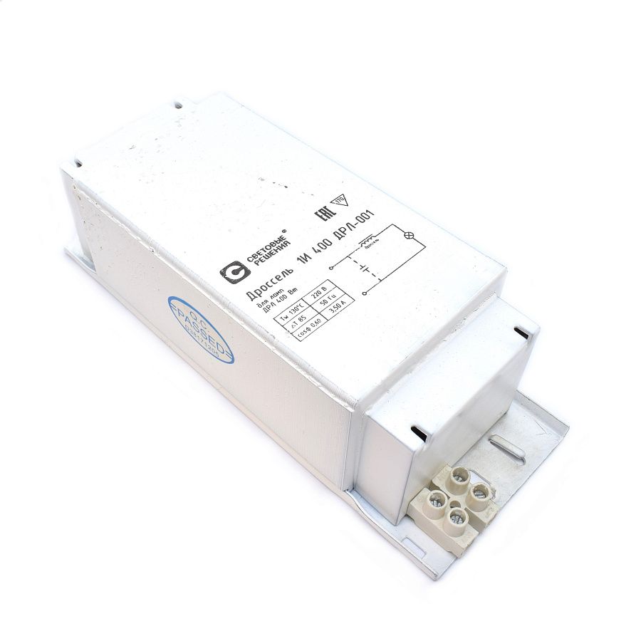 аппарат пускорегулирующий (дроссель) 1и- 400 дрл-001 (ср)