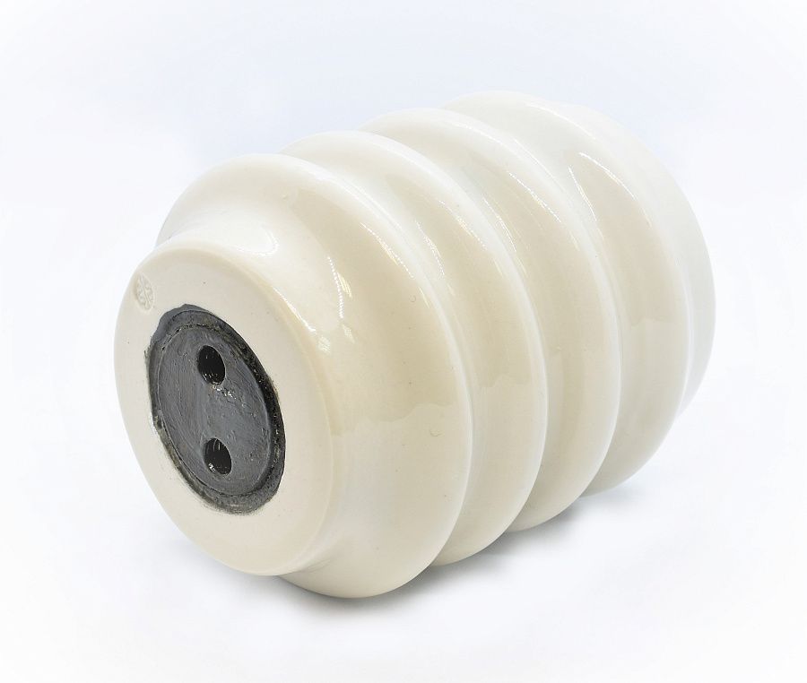 изолятор иор-6-3,75 ii ухл2 (отверстия: 2хм8, м12), d84х100мм 