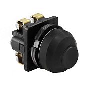 кнопка ке-081/2 черная 1з+1р ip54