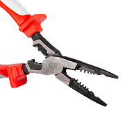 длинногубцы многофункциональные диэлектрические 200 мм серия стандарт для работ под напряжением до 1000 в (квт) 