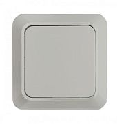 выключатель одинарный bolleto белый накладной 7021 (in home)