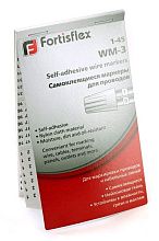 Маркер самоклеющийся WM-2 (знаки 0-15, A-Z, +, -, /    10 страниц) Fortisflex