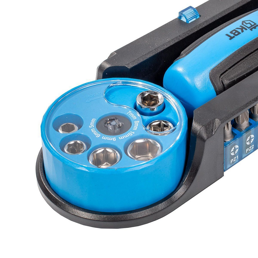 набор отвертка с битами нб-39 серия мастер (квт) 