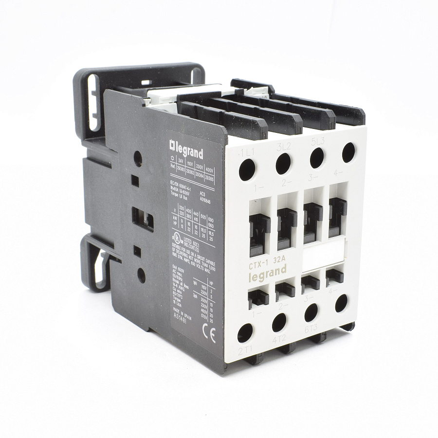 контактор ctx-1 32а 400в legrand