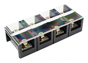 блок зажимов тс-2004 200а, 4 пары клемм, латунь/карболит