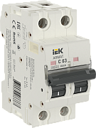 armat автоматический выключатель m06n 2p c 63а iek