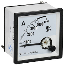Амперметр  Э47 4000/5А кл. точн. 1,5 72х72мм