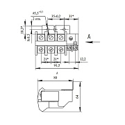 реле тепловое ртт-211 40а (34 - 46а) кзэа 