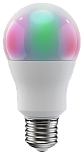 Лампа светодиодная iTEQ SMART с матовой колбой А60 9,4Вт W+RGB с поддержкой протоколов WIFI+BLE E27