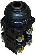 кнопка ке-082/3 черная 2з+2р ip54