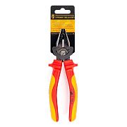 пассатижи диэлектрические 180 мм серия профи для работ под напряжением до 1000 в, стандарт vde (квт) 