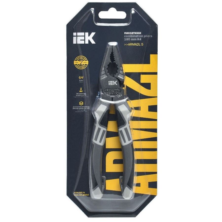 arma2l 5 пассатижи 180мм k4 iek 