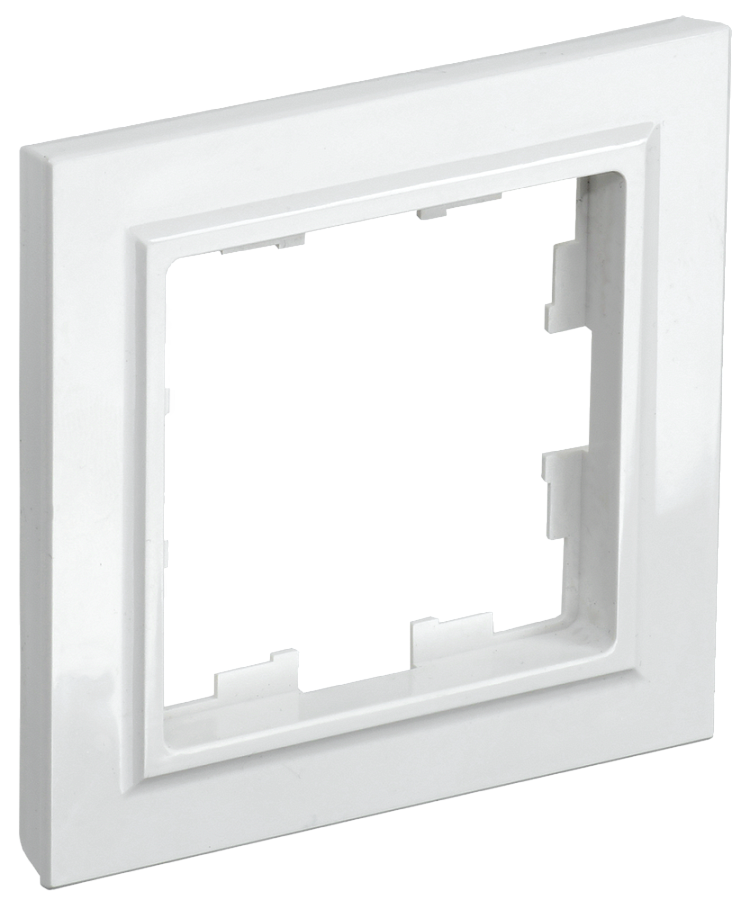 brite рамка 1-местная ру-1-брб белый iek