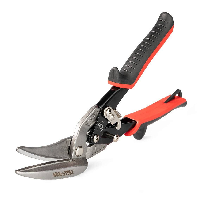 ножницы по металлу левые проходные нмап-270 ll серия профи (квт) 