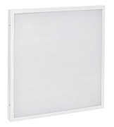 светильник светодиодный дво 6575 40вт 6500к 595х595х25 равномерная засветка опал iek