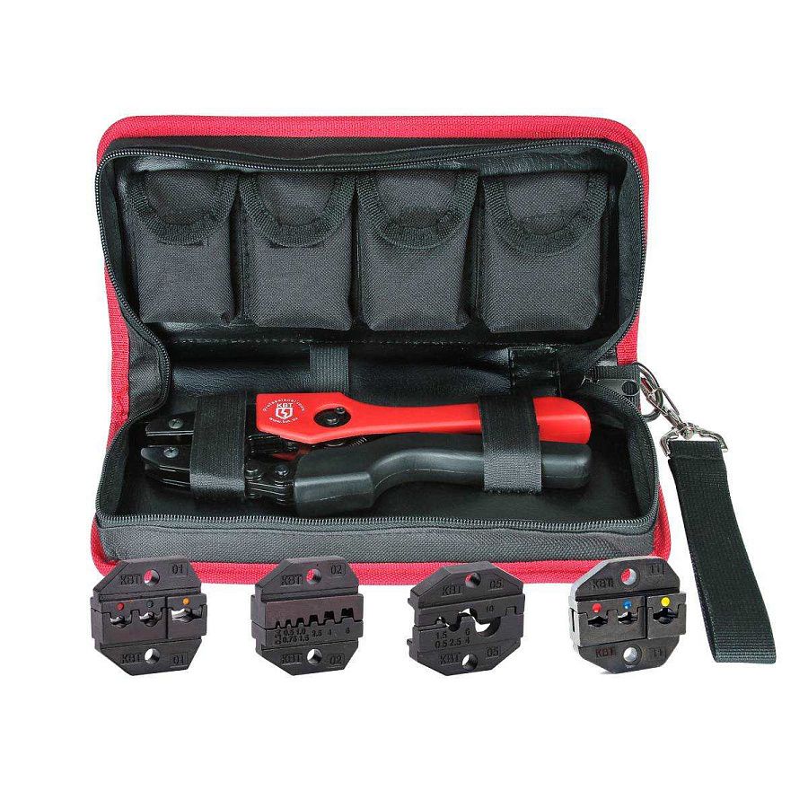 пресс-клещи стк+4 серия профи с набором матриц (квт) 