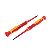 набор диэлектрических отверток нио-06 мини серия профи для работ под напряжением до 1000 в (квт) 