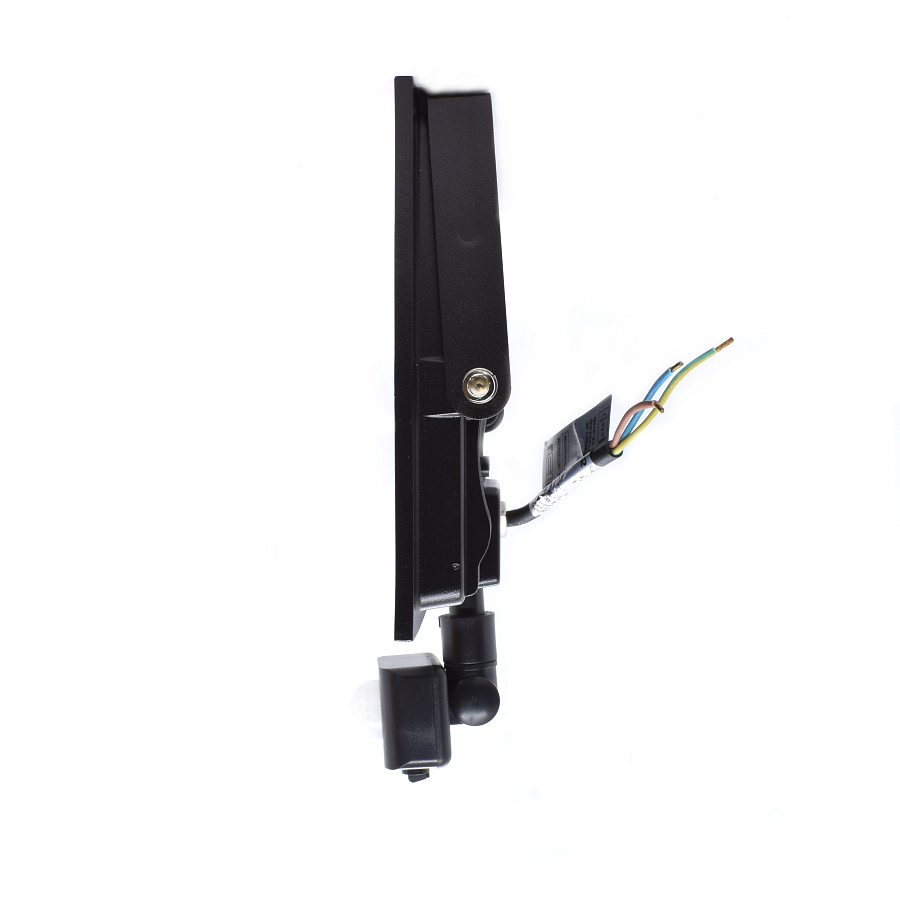 прожектор светодиодный le led fl ir  100w black ip65 с сенсором (leek)